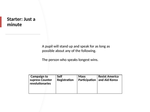 Edexcel A Level Mao China Theme 1