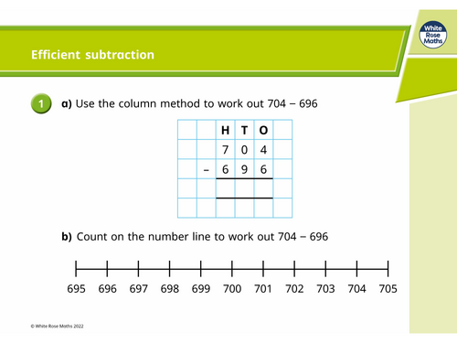 Year 4 Term 1 Week 5 Place Value - Adding and subtracting numbers with exchange