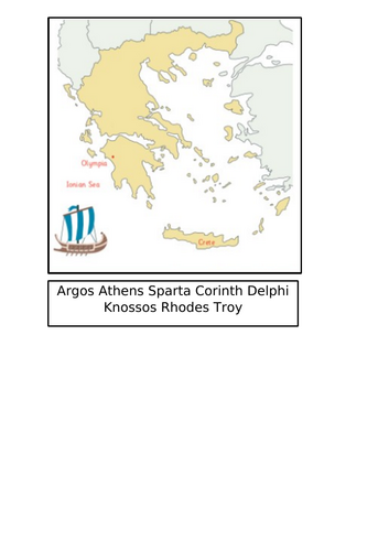 Year 3-4 Ancient Greeks History planning and resources