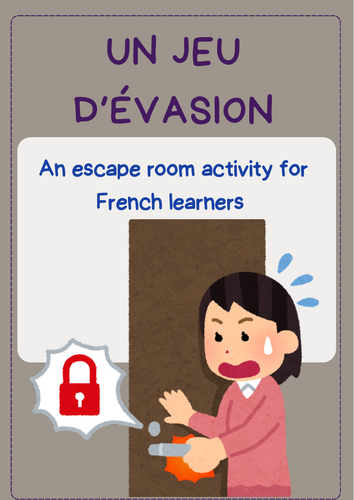 French Escape room (un jeu d'évasion)