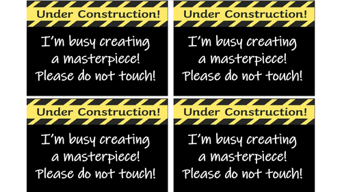 Under Construction Signs