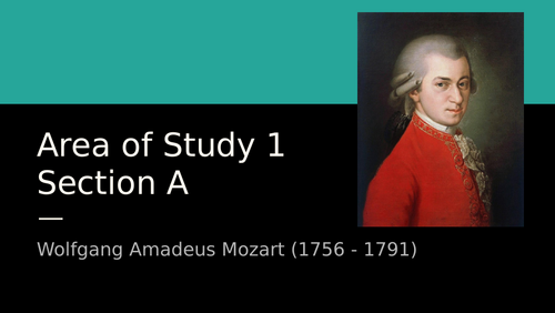 OCR A-Level Music AOS1 - Mozart