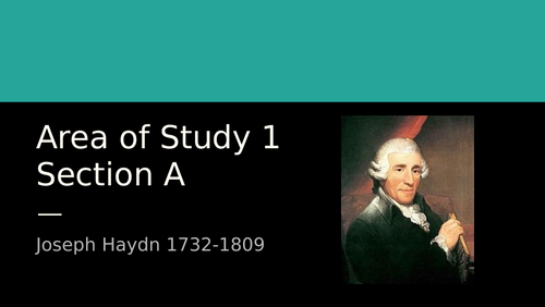 OCR A-Level Music AOS1 - Haydn