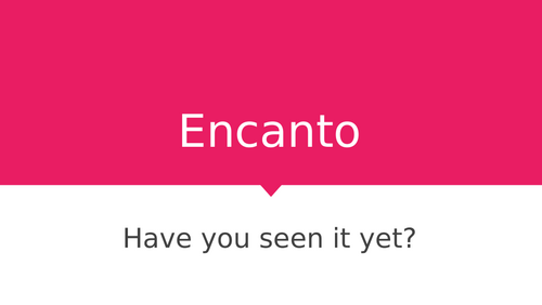 Encanto - a musical guide