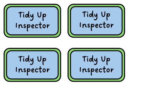 Tidy Up Inspector Badges