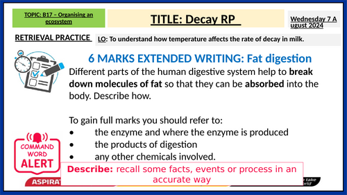 Decay Required Practical TRIPLE