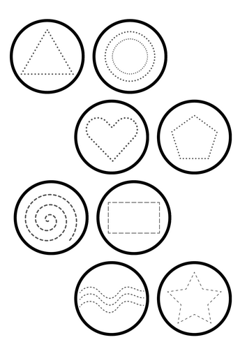 Pre Writing Tracing Activity