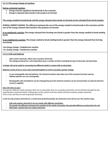 AQA GCSE Chemistry Paper 1 Topic 5