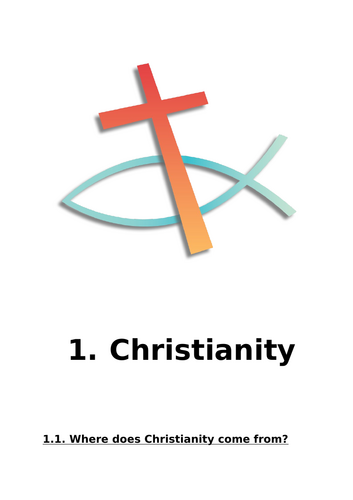 Christianity booklet