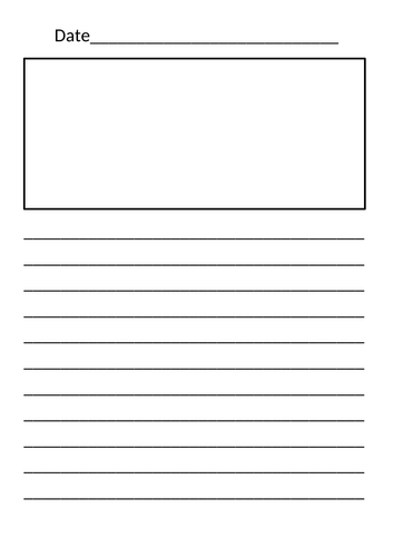 Blank Diary Page