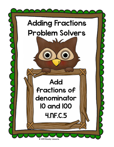 Adding Fractions Worksheets