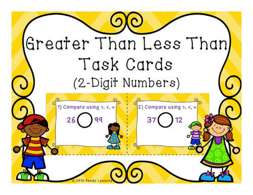 Comparing Numbers 2 Digits