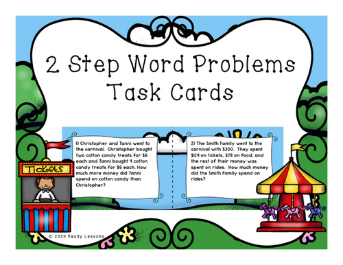 2 Step Word Problems