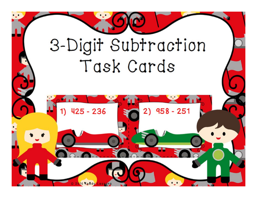 Three Digit Subtraction