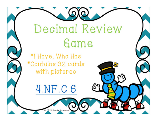 Decimals Game