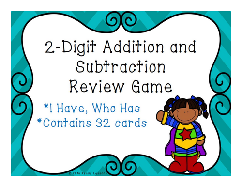 2 Digit Addition and Subtraction