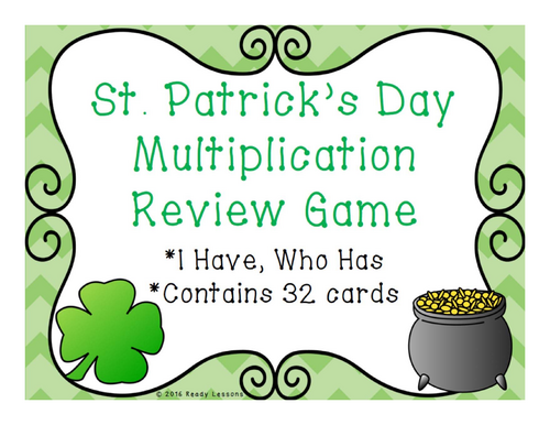 St. Patrick's Day Math