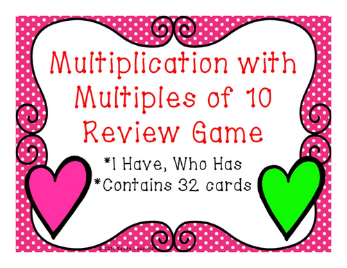 Valentines Day Multiplication