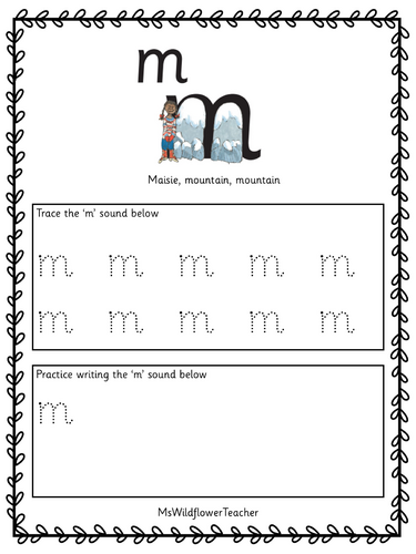 RWI Set 1 Speed Sounds Practice Booklet