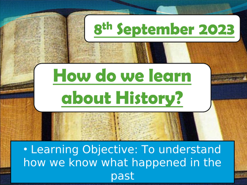 Year 7 - Primary and Secondary Sources