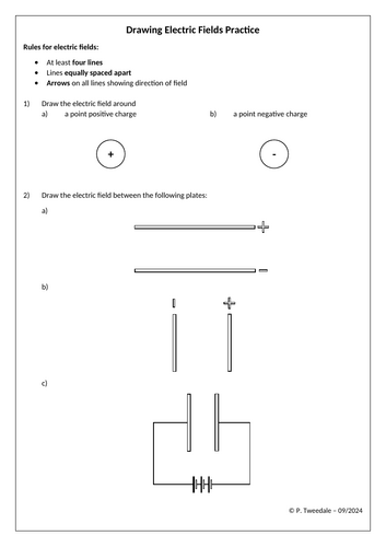 Drawing Electric Fields