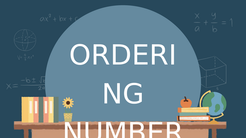 Ordering numbers
