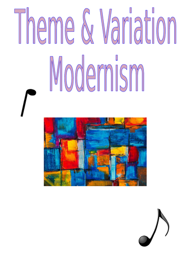 Modernism Unit Booklet