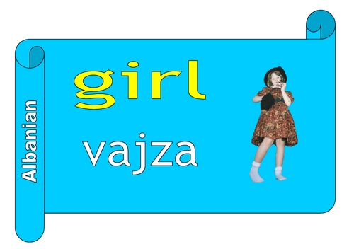 Girl - poster or sign