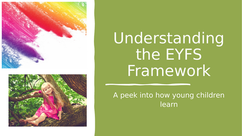 Parent Workshop: Understanding the EYFS PowerPoint Presentation