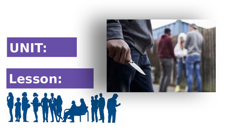 Youth crime PSHE/Citizenship