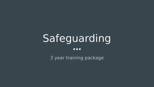 Safeguarding Training Pack