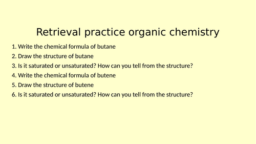 GCSE Chemical analysis part 2 assessment Powerpoint