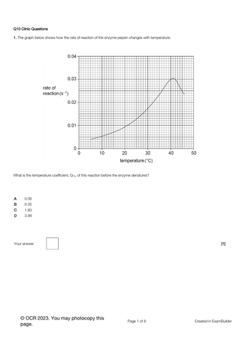 Q10 Calculations