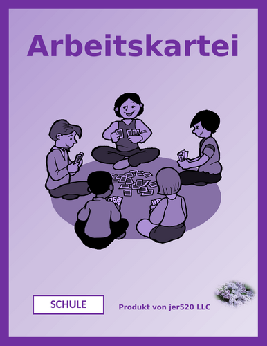 Schule (school in German) Task Cards