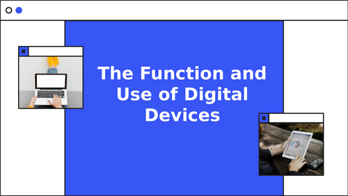 BTEC L3 IT- LAA Function and Use of Digital Devices