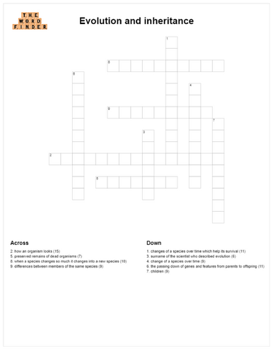 Evolution and inheritance (KS2 Science)