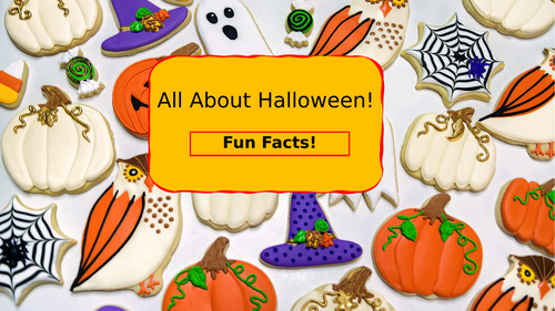 All About Halloween - Some Fun Facts   UKS1/KS2