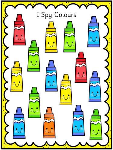 I Spy Colours 1 - 5