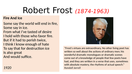 Robert Frost Love And A Question