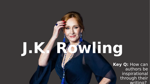 KS3 Religious studies(KS4 core religious studies)inspirational people lesson 9 - JK Rowling