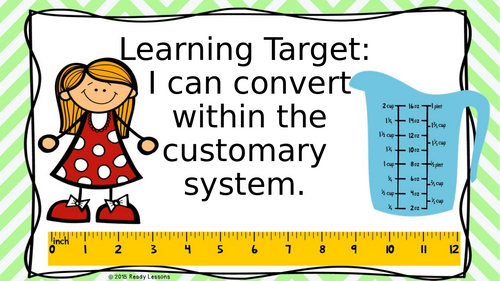 Customary Measurement Conversions