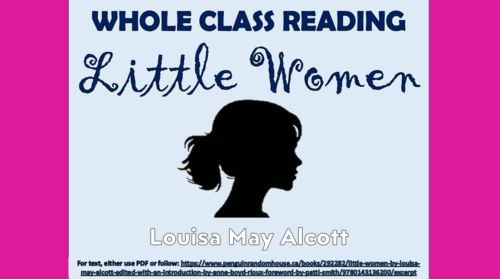 Little Women - Whole Class Reading Comprehension Lesson! | Teaching ...