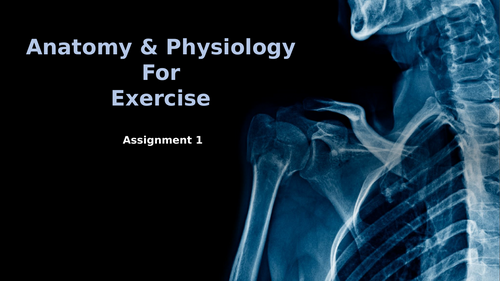 NCFE Level 2 - Anatomy & Physiology For Exercise