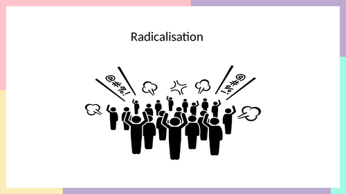 Radicalisation/ riots/southport attacks Lesson powerpoint