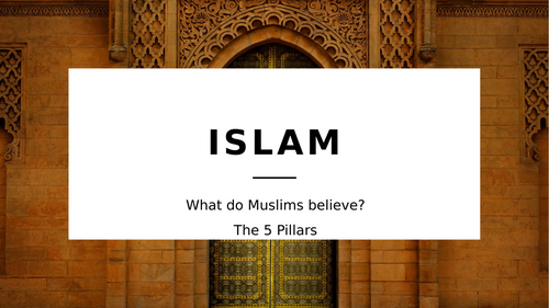 UKS2 RE: Islam Unit of Work