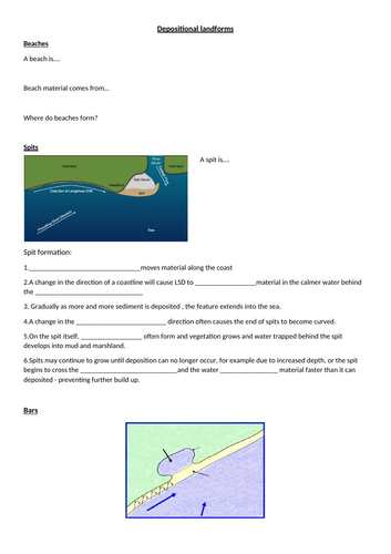 IGCSE Geography Unit: Marine/Coastal Processes and Management