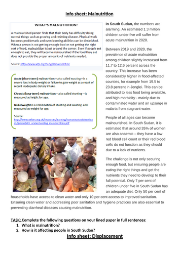 Geography of Food: What Are the Impacts of Food Insecurity?