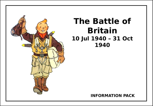 Battle of Britain Information booklet