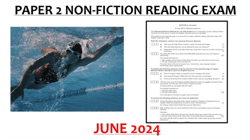 EDUQAS JUNE 2024 PAPER 2 READING Q1-Q6 WALKTHROUGH