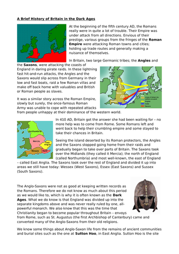 Lesson 3 - The Dark Ages in a Nutshell